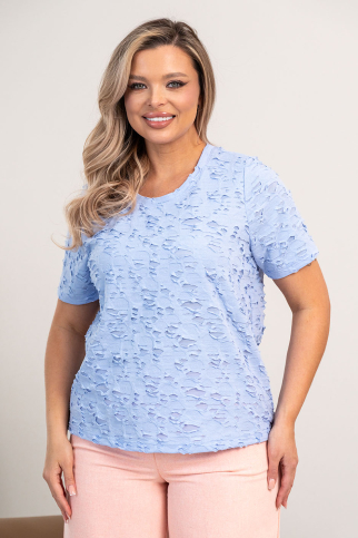 Блузка FB-25-3 голубой