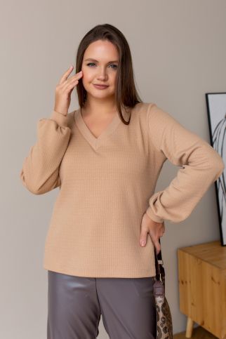 Джемпер АА-85-1 бежевый
