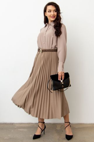 Юбка МЮ-8935 капучино