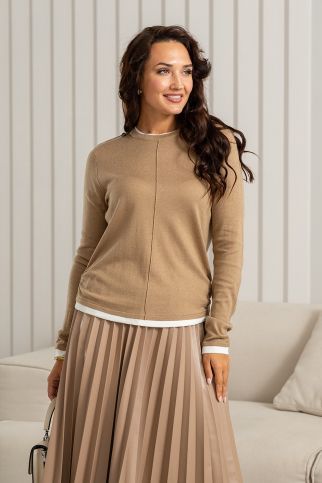 Джемпер Д-33017 беж